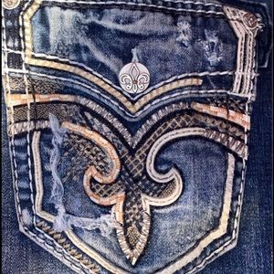 Rock revival size men’s  36/32 worn 2 times don’t like the way they fit me.